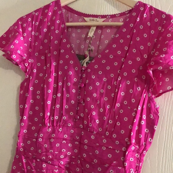 Matilda Jane Some Moxie Pink Floral Dress - Picture 4 of 13